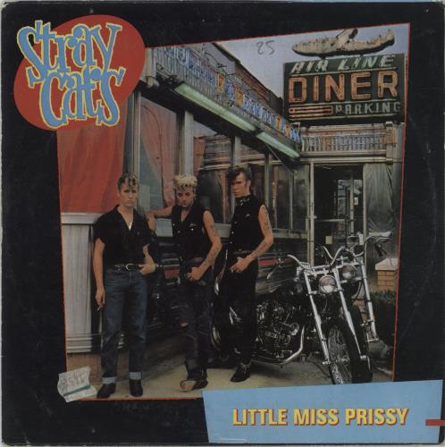 Stray Cats Little Miss Prissy 7" vinyl single (7 inch record / 45) French SRY07LI665243