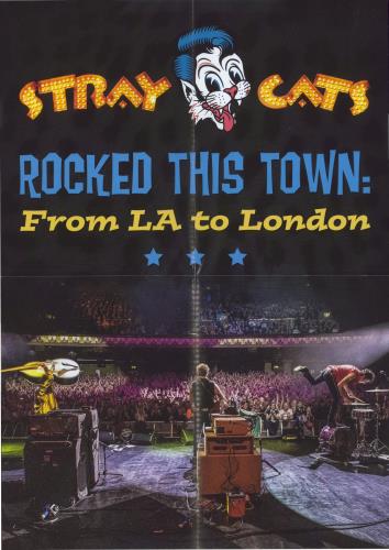 Stray Cats Rocked This Town: From LA to London - Yellow Marble Vinyl - Sealed 2-LP vinyl record set (Double LP Album) UK SRY2LRO873521