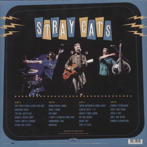 Stray Cats Rocked This Town: From LA to London - Yellow Marble Vinyl - Sealed 2-LP vinyl record set (Double LP Album) UK SRY2LRO873521