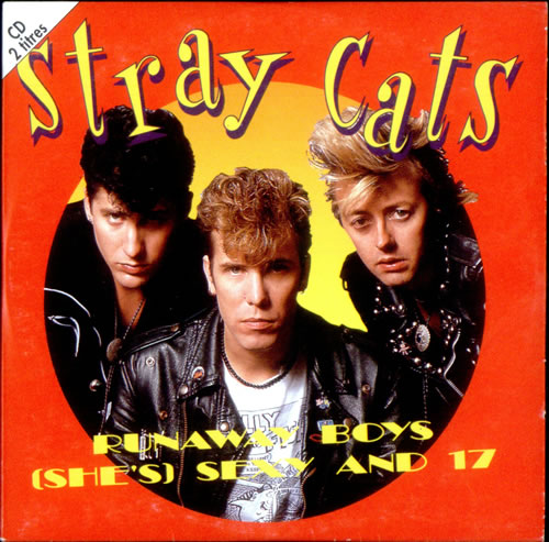 Stray Cats Runaway Boys CD single (CD5 / 5") French SRYC5RU241750