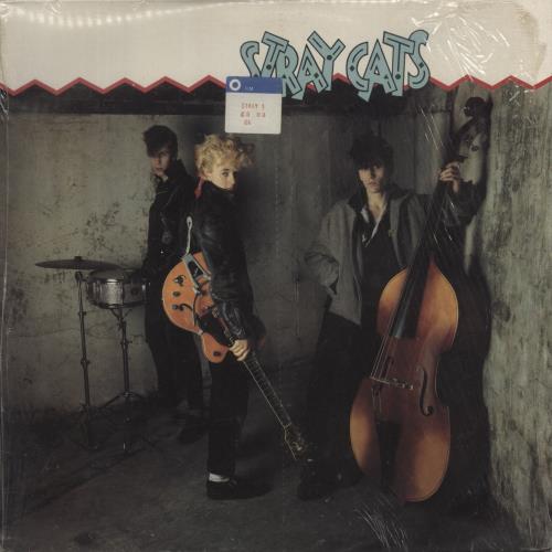Stray Cats Stray Cats - EX vinyl LP album (LP record) UK SRYLPST824482