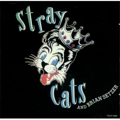 Stray Cats Stray Cats And Brian Setzer CD album (CDLP) Japanese SRYCDST24789