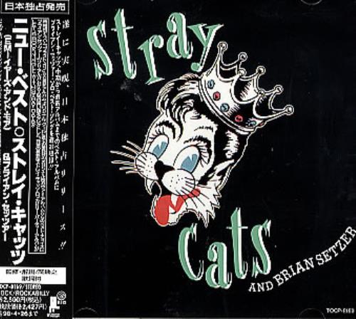 Stray Cats Stray Cats And Brian Setzer CD album (CDLP) Japanese SRYCDST362077