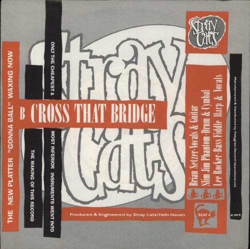 Stray Cats You Don't Believe Me 7" vinyl single (7 inch record / 45) UK SRY07YO08447