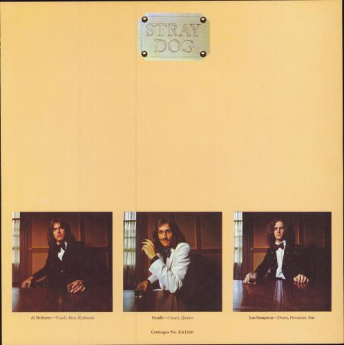 Stray Dog Stray Dog + Insert vinyl LP album (LP record) UK YDGLPST147684