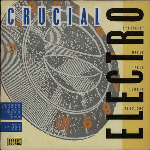 Street Sounds Compilation Crucial Electro vinyl LP album (LP record) UK SD7LPCR585052