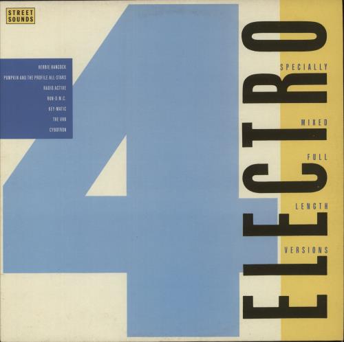 Street Sounds Compilation Electro 4 vinyl LP album (LP record) US SD7LPEL874223