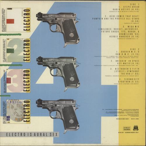 Street Sounds Compilation Electro 4 vinyl LP album (LP record) US SD7LPEL874223