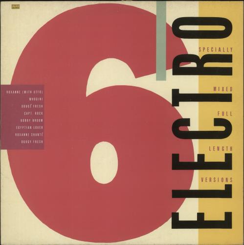 Street Sounds Compilation Electro 6 vinyl LP album (LP record) UK SD7LPEL874366