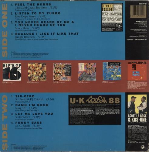 Street Sounds Compilation Hip Hop Electro 21 vinyl LP album (LP record) UK SD7LPHI886435