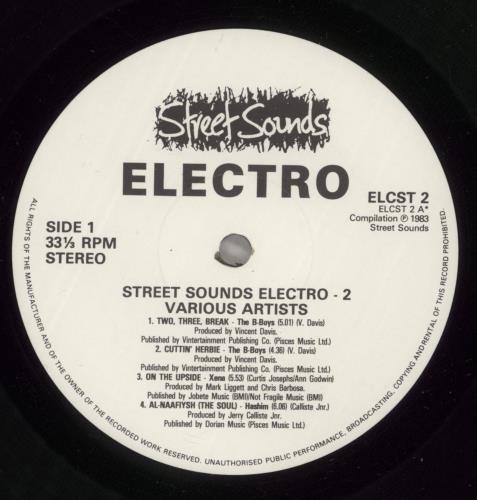 Street Sounds Compilation Street Sounds Electro 2 vinyl LP album (LP record) UK SD7LPST676883