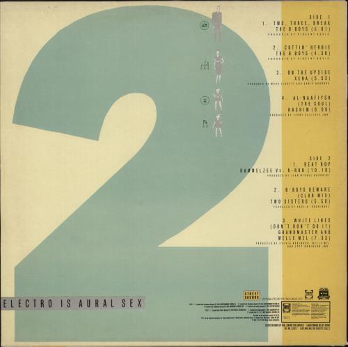 Street Sounds Compilation Street Sounds Electro 2 vinyl LP album (LP record) UK SD7LPST676883