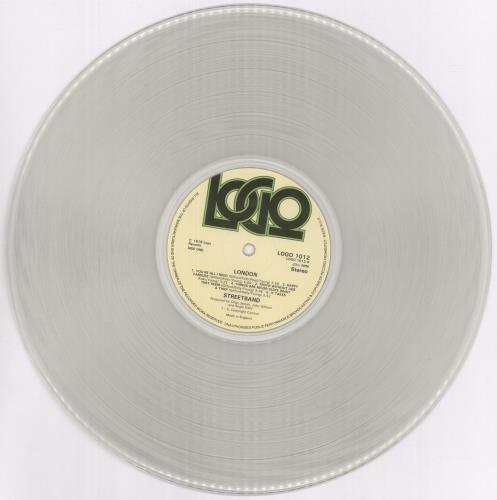 Streetband London - Clear Vinyl vinyl LP album (LP record) UK SEDLPLO546823