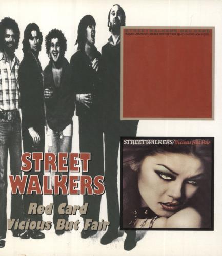 Streetwalkers Red Card / Vicious But Fair + Slipcase CD album (CDLP) UK SWRCDRE813185