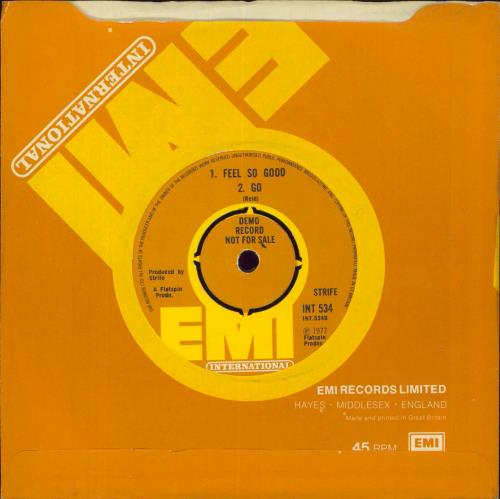 Strife School 7" vinyl single (7 inch record / 45) UK S1F07SC828008