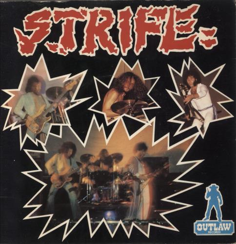 Strife Strife 7" vinyl single (7 inch record / 45) UK S1F07ST629096