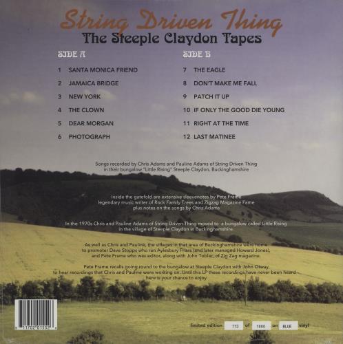 String Driven Thing The Steeple Claydon Tapes - sealed vinyl LP album (LP record) UK GVDLPTH759806
