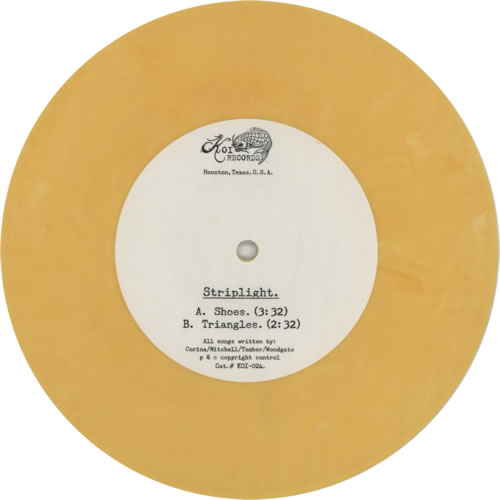 Striplight Shoes 7" vinyl single (7 inch record / 45) US WTS07SH607414