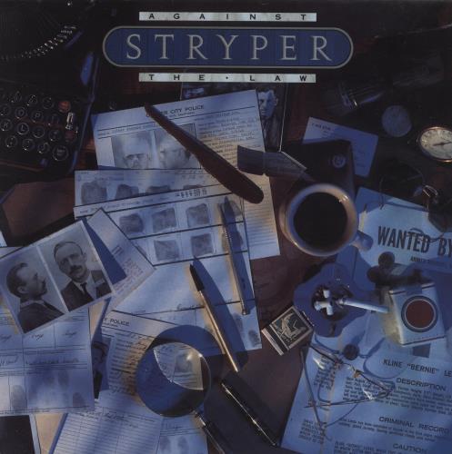 Stryper Against The Law vinyl LP album (LP record) UK STPLPAG595738