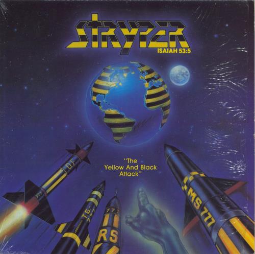 Stryper The Yellow And Black Attack - EP 12" vinyl single (12 inch record / Maxi-single) US STP12TH808262