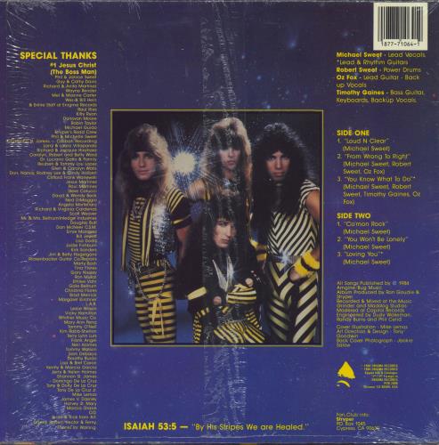 Stryper The Yellow And Black Attack - EP 12" vinyl single (12 inch record / Maxi-single) US STP12TH808262