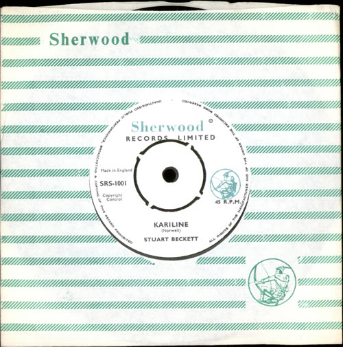 Stuart Beckett Kariline 7" vinyl single (7 inch record / 45) UK UT107KA504475