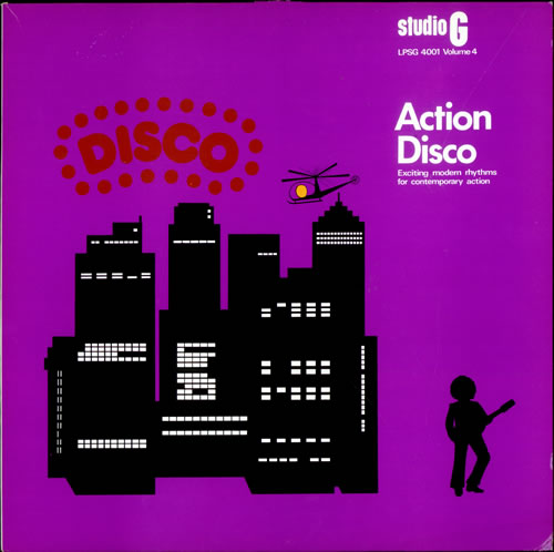 Studio G Library Action Disco vinyl LP album (LP record) UK USWLPAC508075