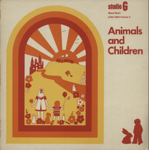 Studio G Library Animals and Children vinyl LP album (LP record) UK USWLPAN614150