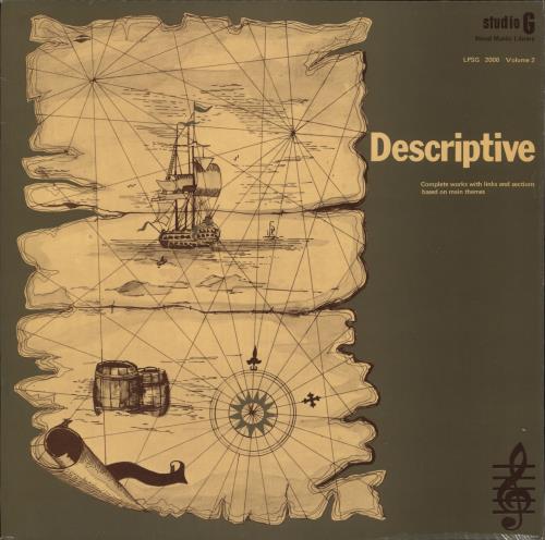 Studio G Library Descriptive vinyl LP album (LP record) UK USWLPDE720993