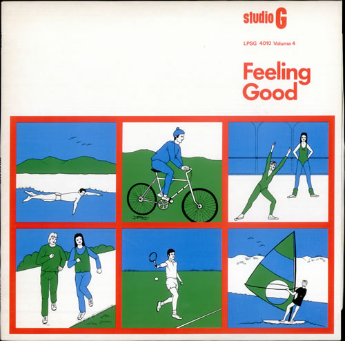 Studio G Library Feeling Good vinyl LP album (LP record) UK USWLPFE508104