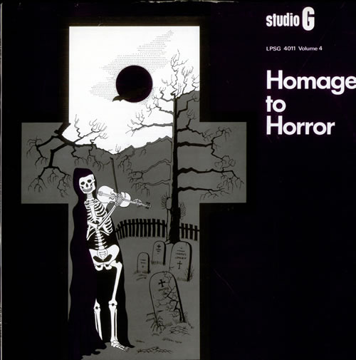 Studio G Library Homage To Horror vinyl LP album (LP record) UK USWLPHO508094