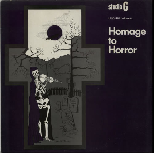 Studio G Library Homage To Horror vinyl LP album (LP record) UK USWLPHO613090