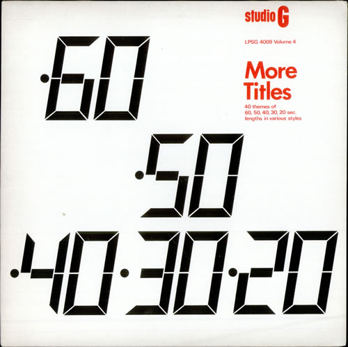 Studio G Library More Titles vinyl LP album (LP record) UK USWLPMO508077