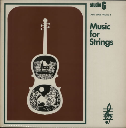 Studio G Library Music For Strings vinyl LP album (LP record) UK USWLPMU614154