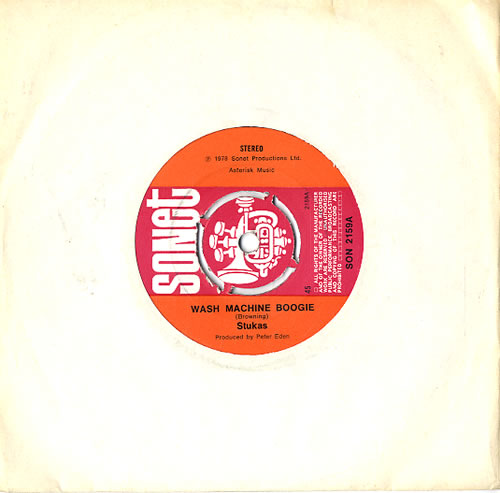 Stukas Wash Machine Boogie 7" vinyl single (7 inch record / 45) UK WYX07WA612431