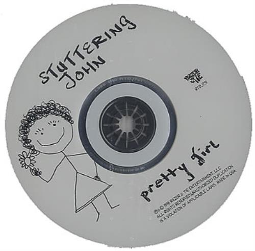 Stuttering John Pretty Girl CD single (CD5 / 5") US SJNC5PR362937