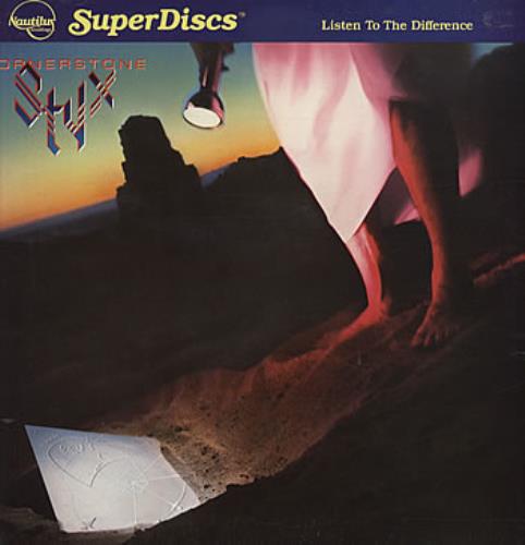 Styx Cornerstone vinyl LP album (LP record) US STXLPCO304146