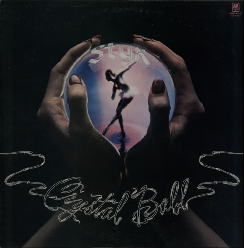 Styx Crystal Ball vinyl LP album (LP record) Japanese STXLPCR611589
