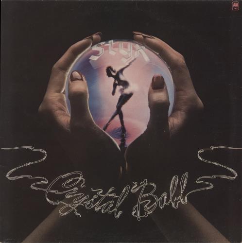 Styx Crystal Ball vinyl LP album (LP record) UK STXLPCR875619