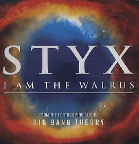 Styx I Am The Walrus CD-R acetate US STXCRIA330492