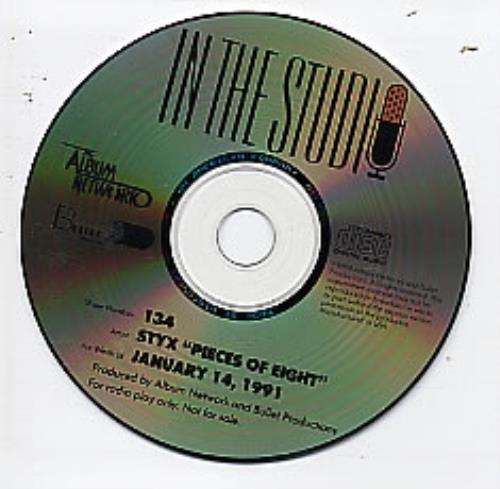 Styx In The Studio CD album (CDLP) US STXCDIN200090
