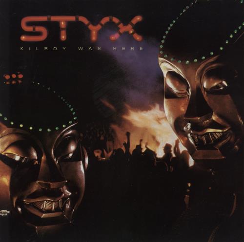 Styx Kilroy Was Here vinyl LP album (LP record) US STXLPKI596988