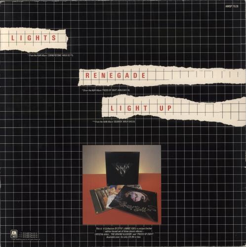 Styx Lights 12" vinyl single (12 inch record / Maxi-single) UK STX12LI558510