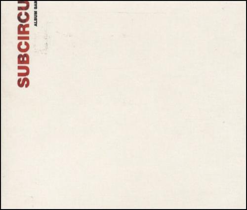 Subcircus Album Sampler CD single (CD5 / 5") UK UC2C5AL427957