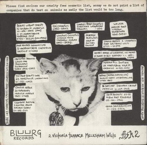 Subhumans Evolution 7" vinyl single (7 inch record / 45) UK BHU07EV871088