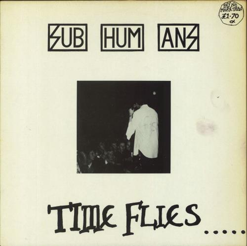 Subhumans Time Flies....But Aeroplanes Crash vinyl LP album (LP record) UK BHULPTI253336