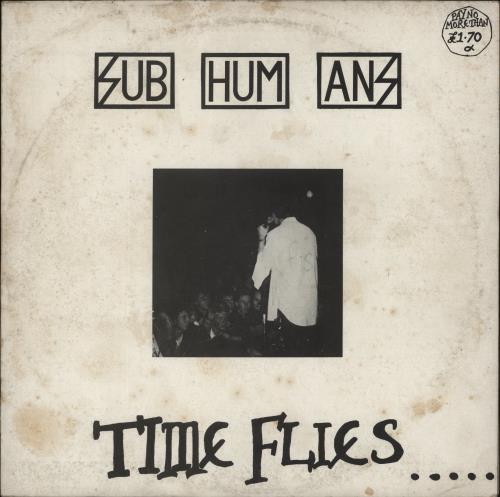Subhumans Time Flies....But Aeroplanes Crash vinyl LP album (LP record) UK BHULPTI644853
