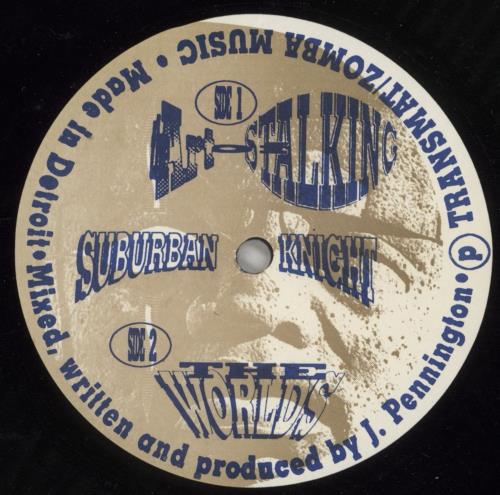 Suburban Knight The Art Of Stalking 12" vinyl single (12 inch record / Maxi-single) US 9UY12TH865815