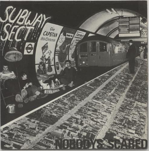 Subway Sect Nobody's Scared 7" vinyl single (7 inch record / 45) UK SWU07NO518685