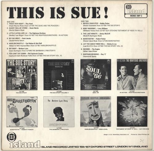 Sue Records This Is Sue! - 1st vinyl LP album (LP record) UK W8-LPTH474419